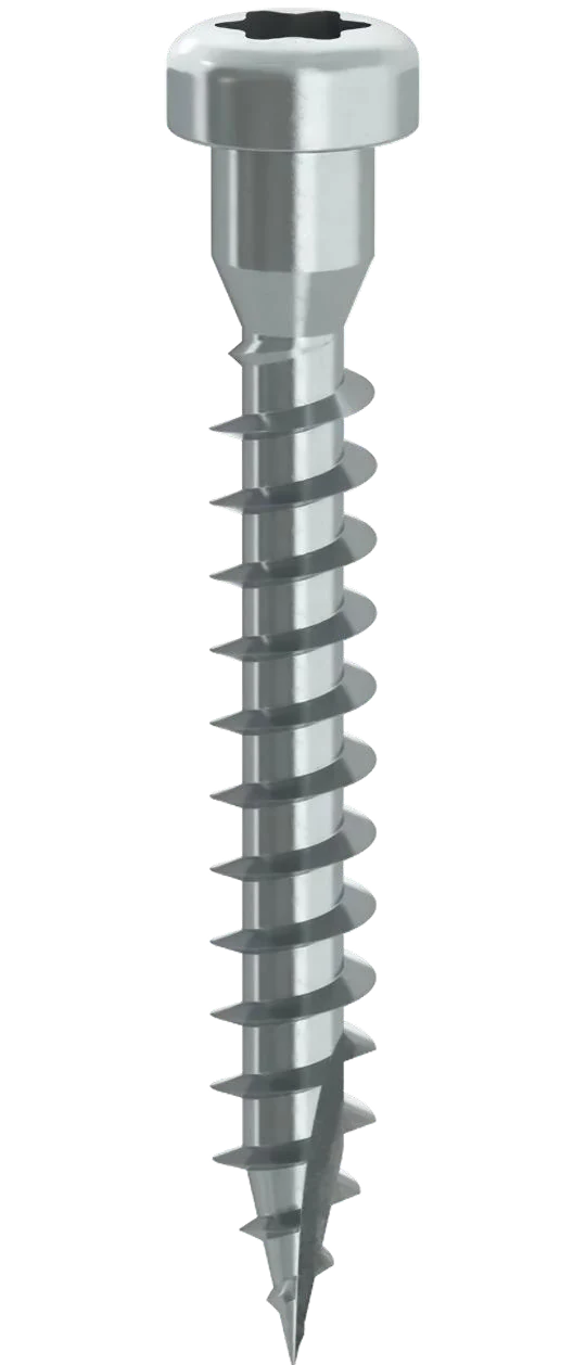 Wood Angle-Bracket Screws — Pan Head with Reinforced Neck — variant 2