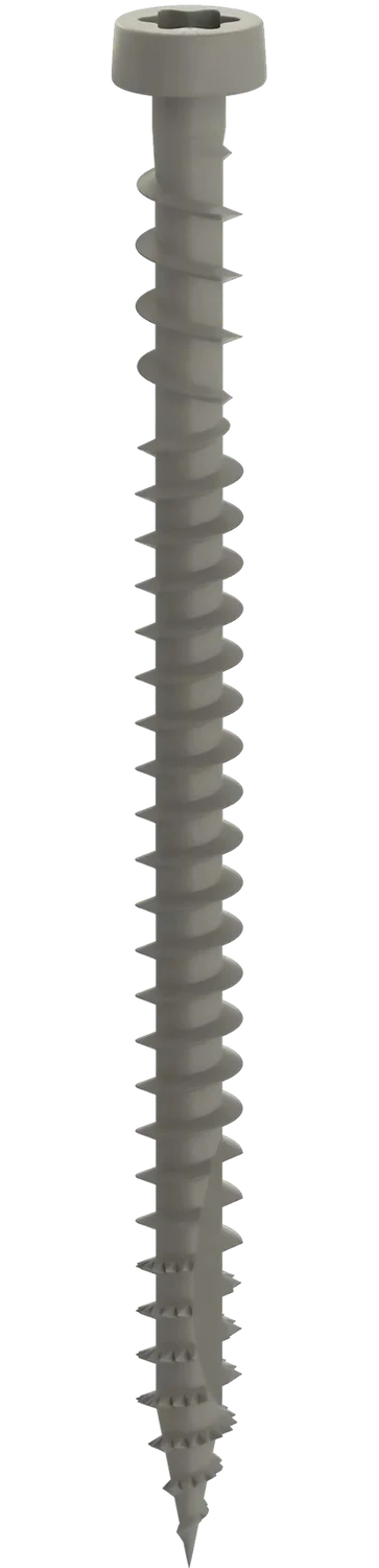 Wood Terrace Screws — TX Trim Conical Head, Toothed Point Type 17 — variant 3